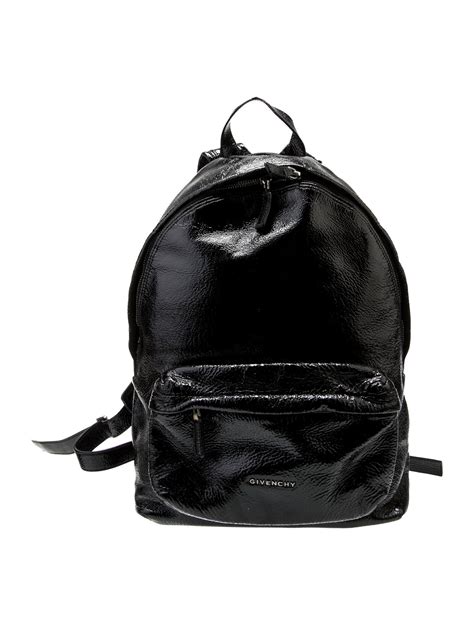 givenchy patent leather backpack|Small Lucky Lock bag in patent leather .